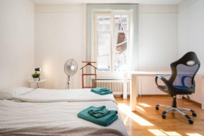 2 Zimmer in Jugendstilwohnung mit Garten (1-6 P.)